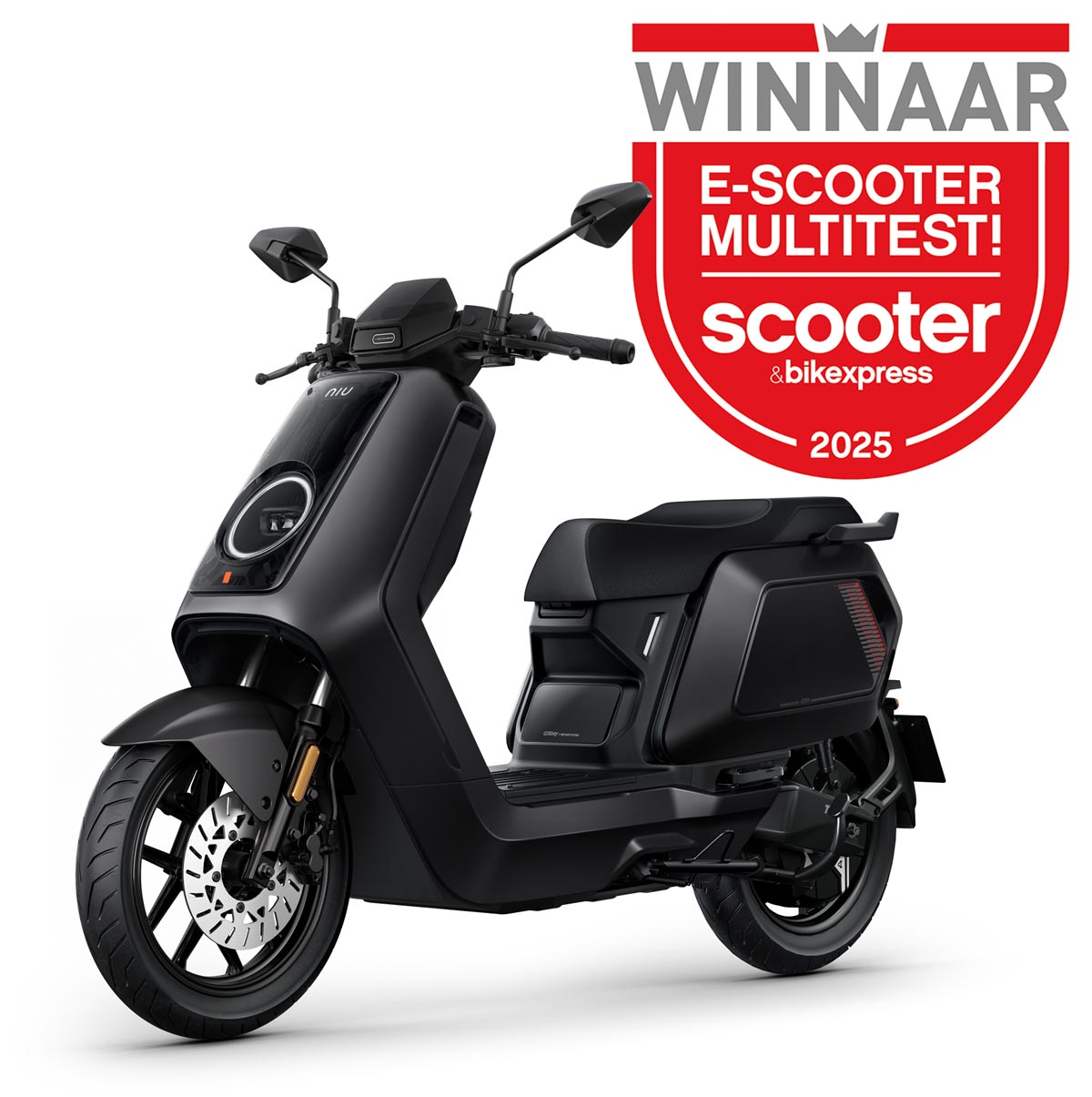 NIU NQiX 150 - Winnaar escooter Multitest 2025